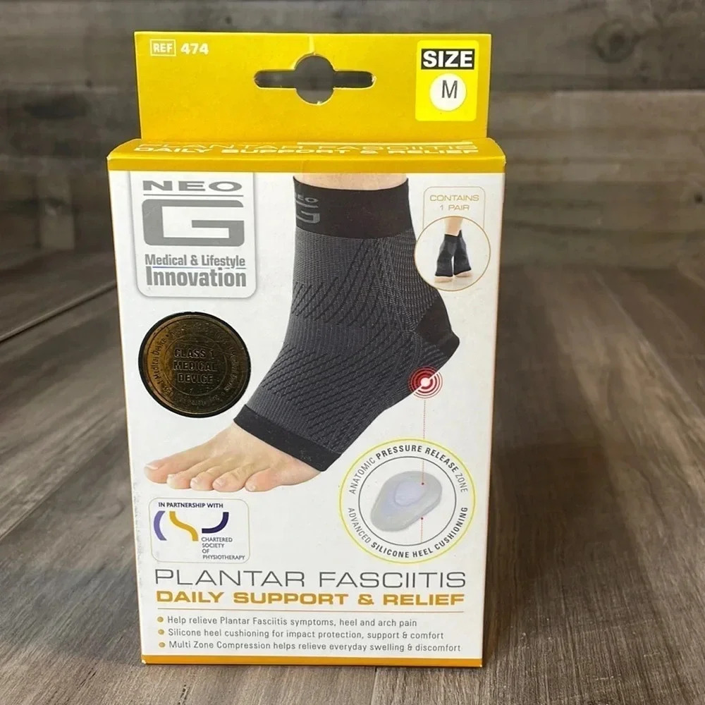 NEO G Plantar Fasciitis Support • Multiple Sizes Available • New in Box